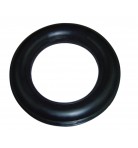 Gumový kruh, průměr 30 cm, 5 kg, černý