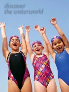 Dívčí závodní plavky, vel. 104-176