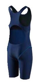 Dívčí jednodílné nohavičkové plavky, vel. 128-176