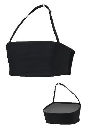 Dívčí Bikiny Top Bandeau,  vel. 140 - 176 